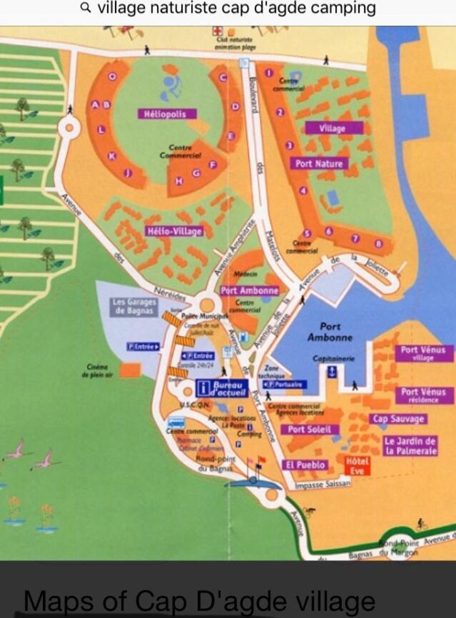 Au Coeur Du Village Naturiste Agde Esterno foto